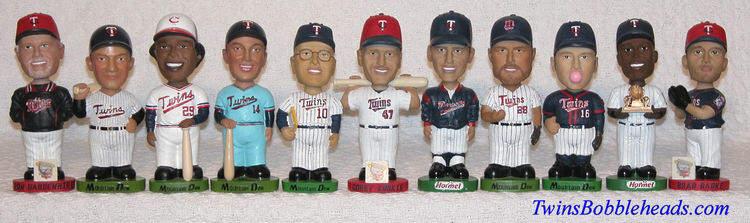 【BOBBLE HEAD】ミネソタ・ツインズ ボブルヘッド 1974 Genuine Hand Painted Bobble Head Doll, MN Twins #34, Kirby